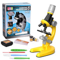 Kit de Microscópio Cintífico Infantil LED 1200x
