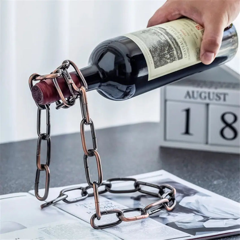Corrente Mágica Porta-Vinhos | Baig™