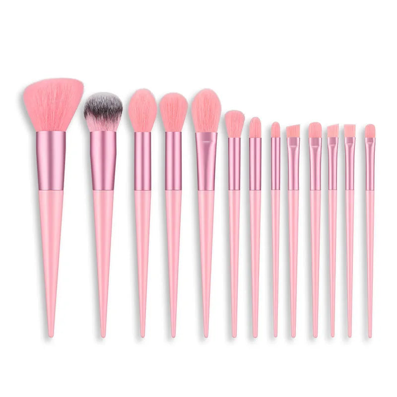 Kit de Pincéis para Maquiagem - 13 Peças