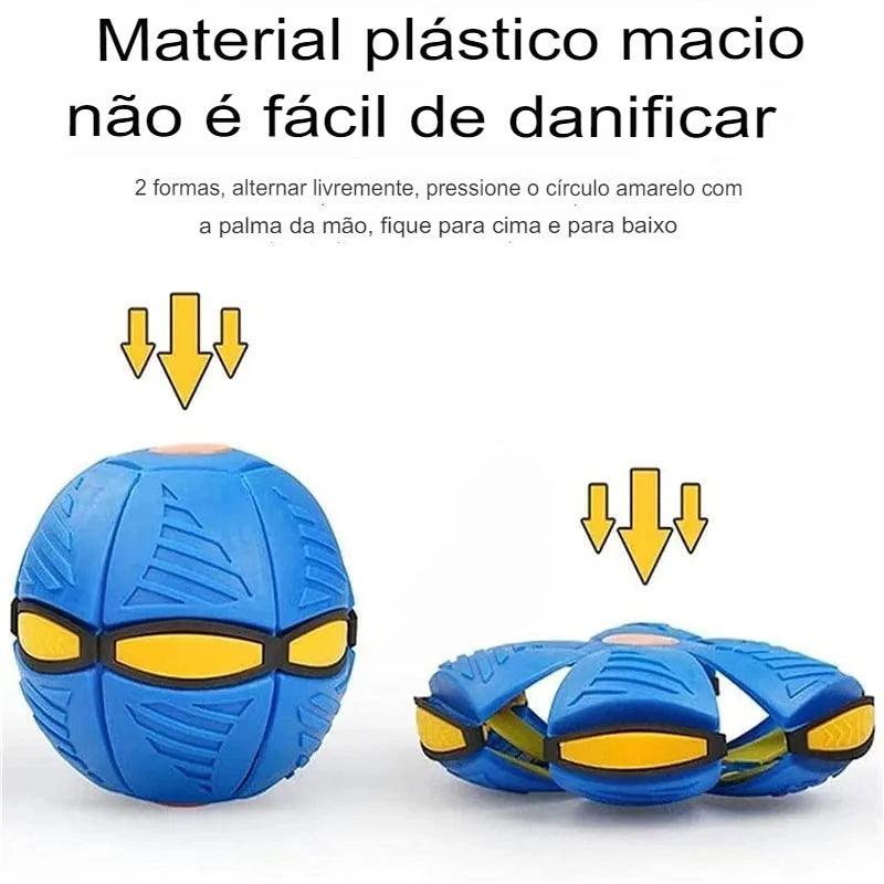 Bola Disco Voador Flying Saucer Ball UFO Bola Interativa Esportes Ao Ar Livre Jogos de Treinamento